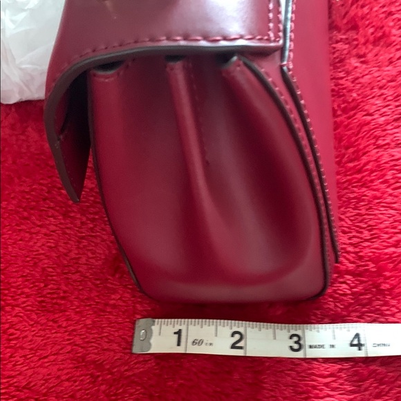 Michael Kors Mulberry Medium Lita Crossbody Bag with Gold Hardware. - Picture 7 of 9